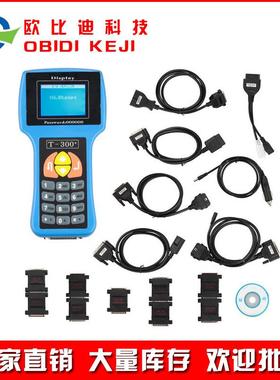 蓝色 黑色 AD100 T300 key programmer V23.9 英语 西班牙语