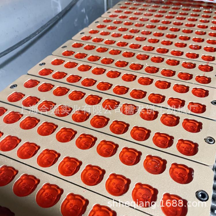 全自动凝胶软糖线设备 果胶浇注软糖机 糖果成型机械