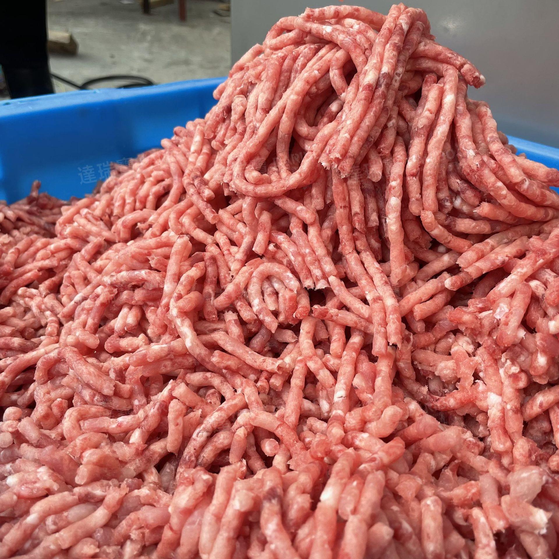 *肉肠香肠绞切机 牛肉饼馅料绞肉机 冷冻肉鲜肉绞碎绞泥设备