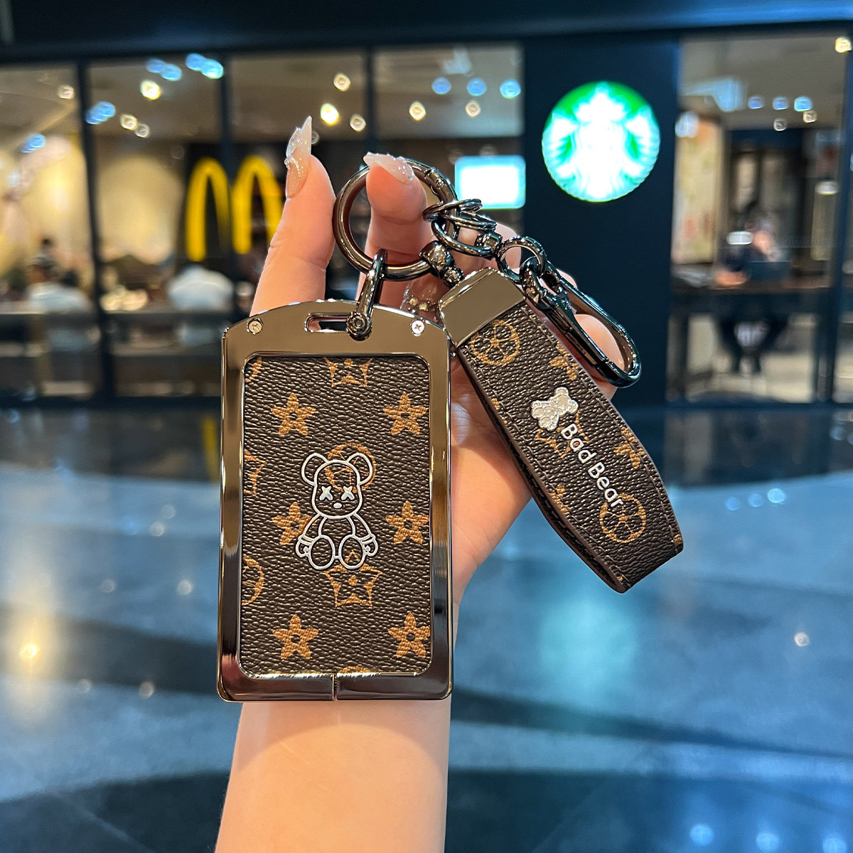 通用卡片汽车钥匙套特斯拉宝马比亚迪极氪问界蔚来小鹏NFC卡套男