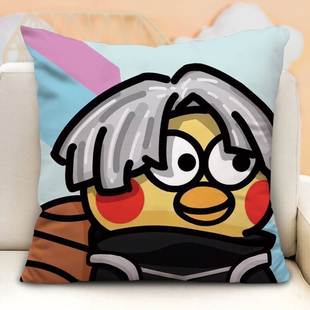 蔡徐坤抱枕被子两用定制照片鸡你太美表情包坤坤鸡坤小黑子靠枕头