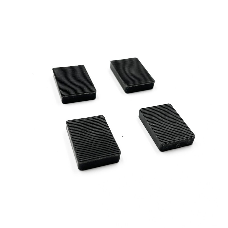 6毫米厚度实心玻璃垫片5mm钢化门窗固定安装塑料垫高块助夹托配件