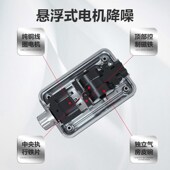 鱼缸氧气泵增氧泵养鱼水族箱超静音家用小型大功率可调节充氧四孔