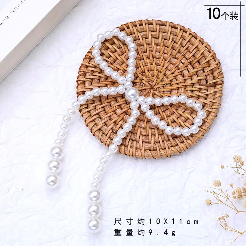 网红唯美女神生日蛋糕装饰复古烛台蜡烛摆件珍珠蝴蝶结小皇冠插件