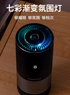 车载空气净化器除甲醛汽车除味迷你氧吧车内新车除异味清新AS500