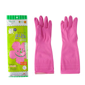 韩国明真橡胶乳胶手套做泡菜食品家务牛筋手套劳保耐磨胶皮手套