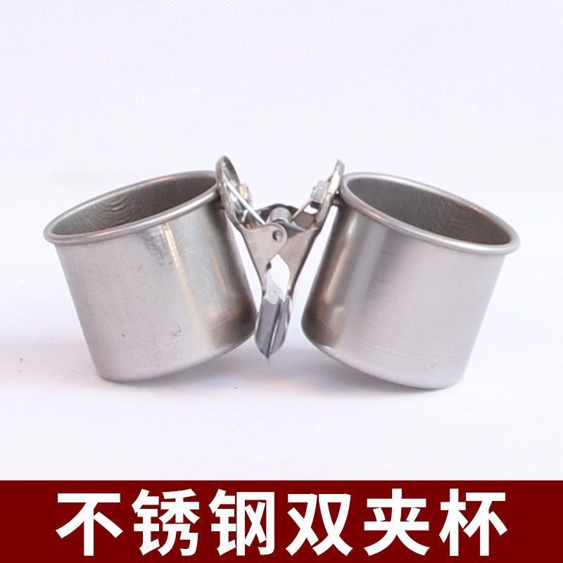 鹦鹉防咬不锈钢鸟食罐食杯百灵画眉虎皮喂食器八鹩哥食槽水盆宠物图片