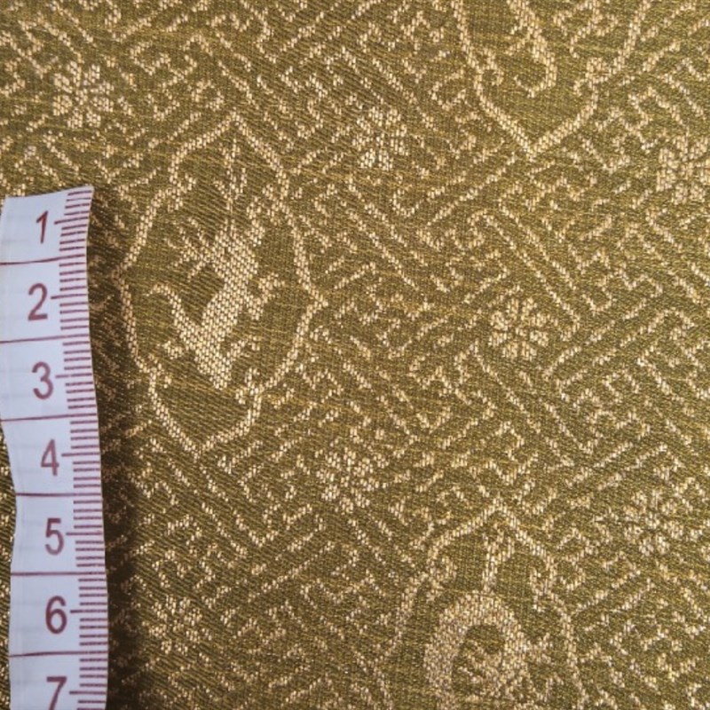 宋式装裱 装裱布料 手工装裱    段子装裱  立轴材料 金澜(4)