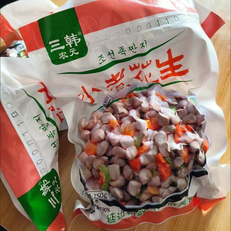 延边美食卤味咸味水煮花生五香味盐水凉拌卤水五香花生米油炸凉菜
