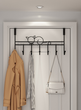 极速.hanger door clothes hook wall hanging garment cap cabin