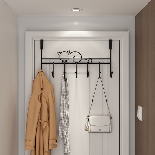 极速.hanger door clothes hook wall hanging garment cap cabin