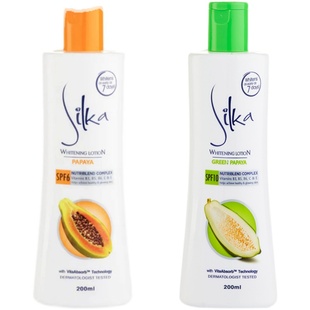 Silka Papaya Whitening Lotion with SPF 200ml