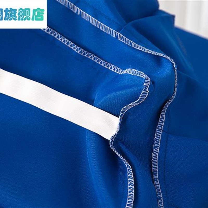 小学生桌布桌罩课桌套单人课桌罩桌套罩蓝色学习桌布学校课桌桌布