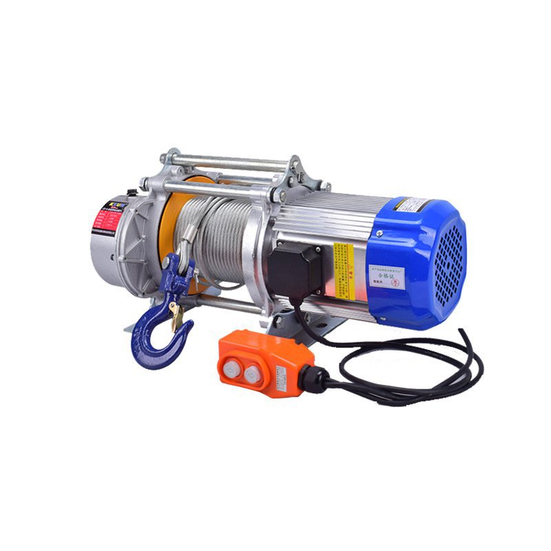 小型铝壳提升机起重电动葫芦3吨5吨10吨家用多功能快速卷扬机电机