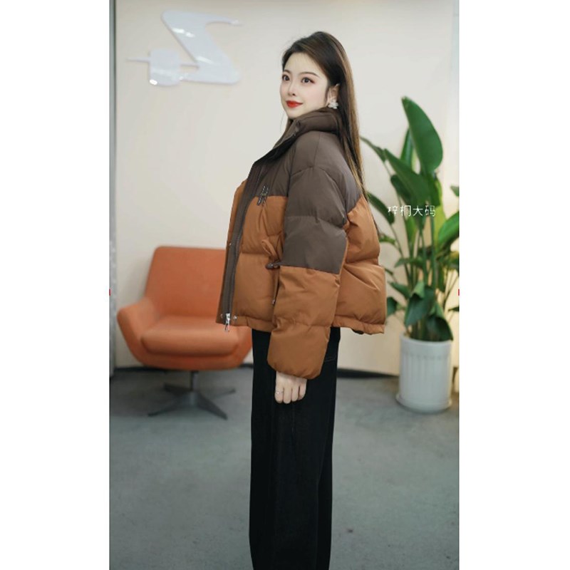 好货本命年短款羽绒服女2025新款冬季时尚高端轻薄九江平湖棉服外
