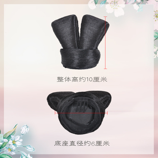 儿童汉服假发古典舞敦煌舞汉唐舞头饰汉唐古风假发飞天造型发髻