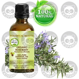Botanical Beauty Organic ROSEMARY Essential Oil. 5ml