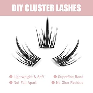 DIY Extensions Faux Lash Effect Clusters