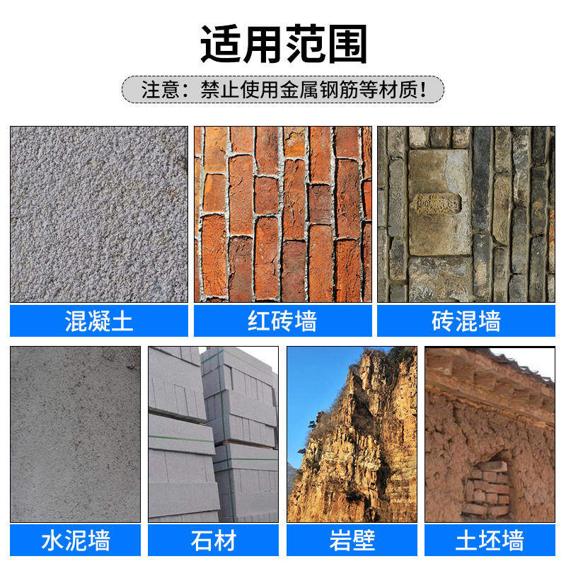 极速新款电锤钻加宽扁头凿子合金冲击钻头超硬电镐镐头六角柄方柄