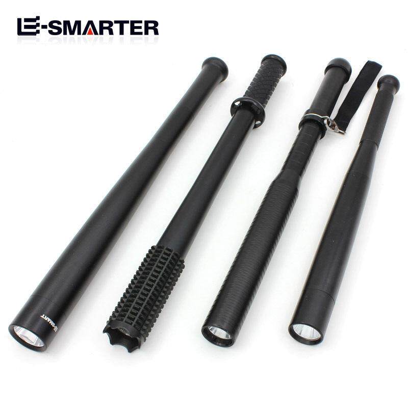 手电筒强光充电超亮长柄户外防身棒球棒棍车载多功能保安巡逻手电