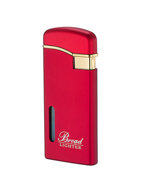 BD281蝉翼纤薄可携式充气防风打火机高品质直冲打火机