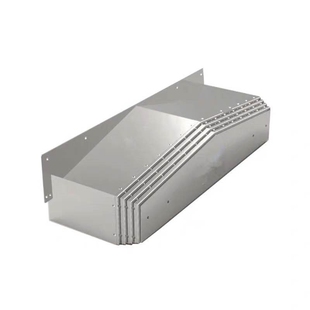 宝佳钣床V0C1M60加工中心导轨YZHX钢板防护罩机金伸缩护板定制