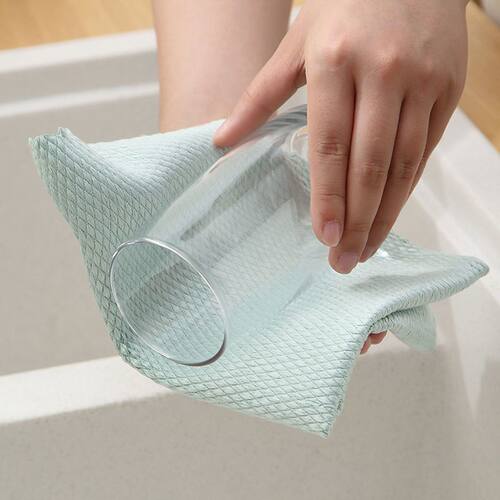 好货5 pcs Household Cleaning Products Cloth Fish Scale Rag f