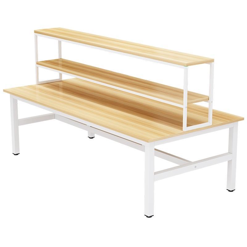 包装工作台双层裁剪裁布台快递打包台车间流水线操作台服装检验台