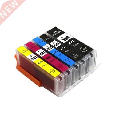 6pcs PGI580 CLI581 Ink Cartridge For Canon PIXMA TS8150 TS81
