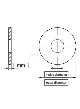 10-50pcs M5 M6 M8 M10 M12 M14 M16 M18 M20 M22 Solid Copper
