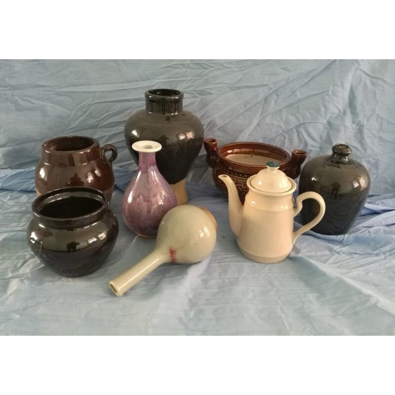 好货美术用品教具画材素描写生陶瓷器静物土陶罐特价8个装 破损包