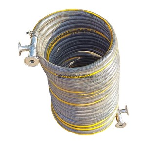 加大逆流盘管换热器冷热交换酿酒设备麦汁冷却套管式降温冷凝器