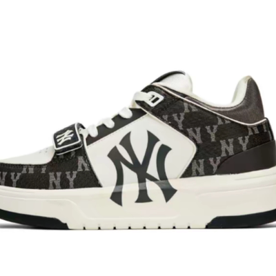 MLB Chunky Liner 裸眼3D织物合成革潮奢老花休闲鞋飘零仓