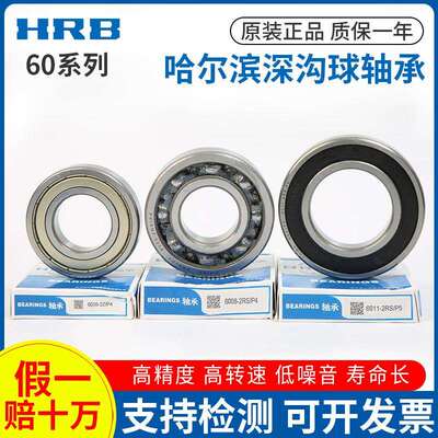 哈尔滨轴承高速电机轴承6006 070809 6010~20- 2Z RSH P5原厂正品