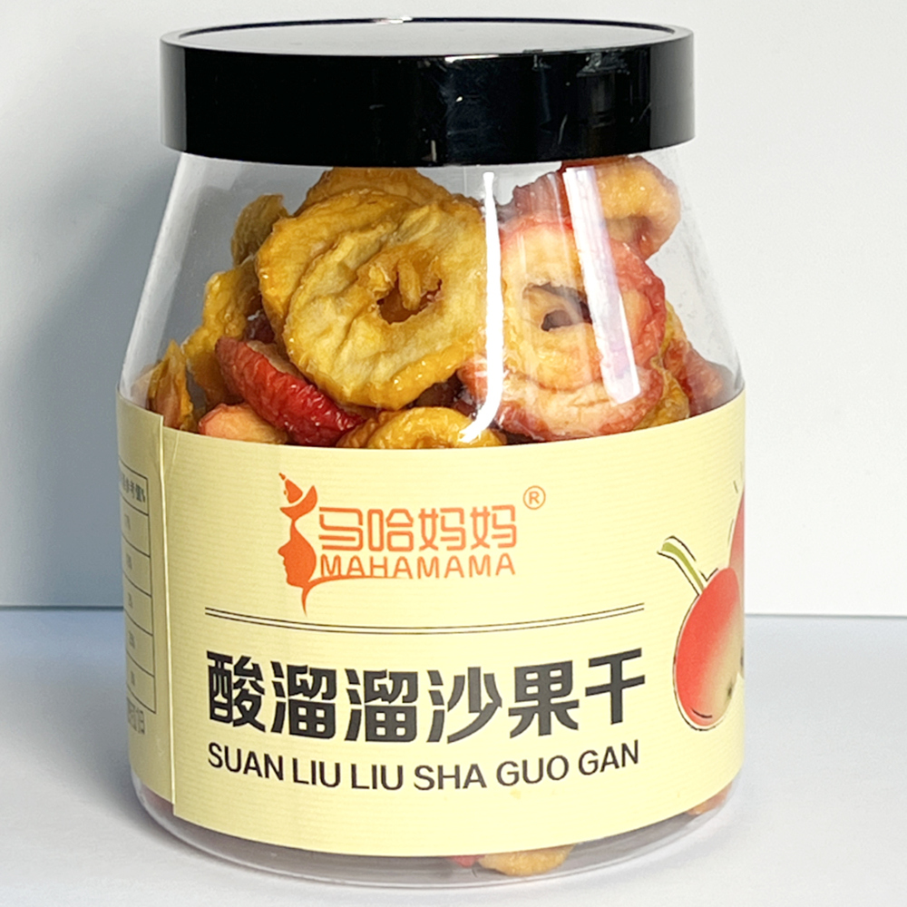 马哈妈妈沙果干150G桶装
