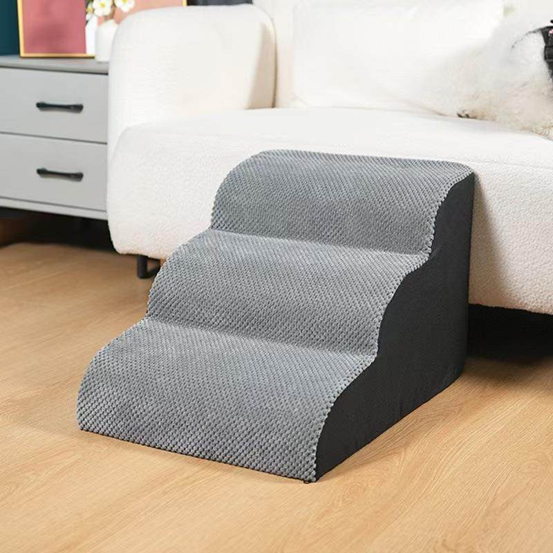 宠物狗楼梯宠物爬梯室内台阶海绵中小型犬泰迪垫子上床沙发可拆洗