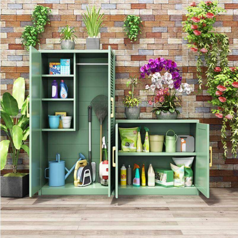 工具柜大容量花园置物柜防水阳台家用柜收纳柜简约户外储物柜防晒,收纳整理,收纳柜,淘宝优惠券,粉丝福利购,淘宝优惠卷