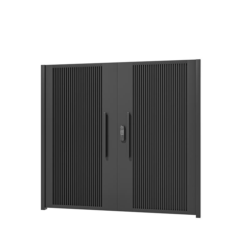 铝合金庭院门别墅大门不锈钢双开铝艺农村自建房大门院子大门定制