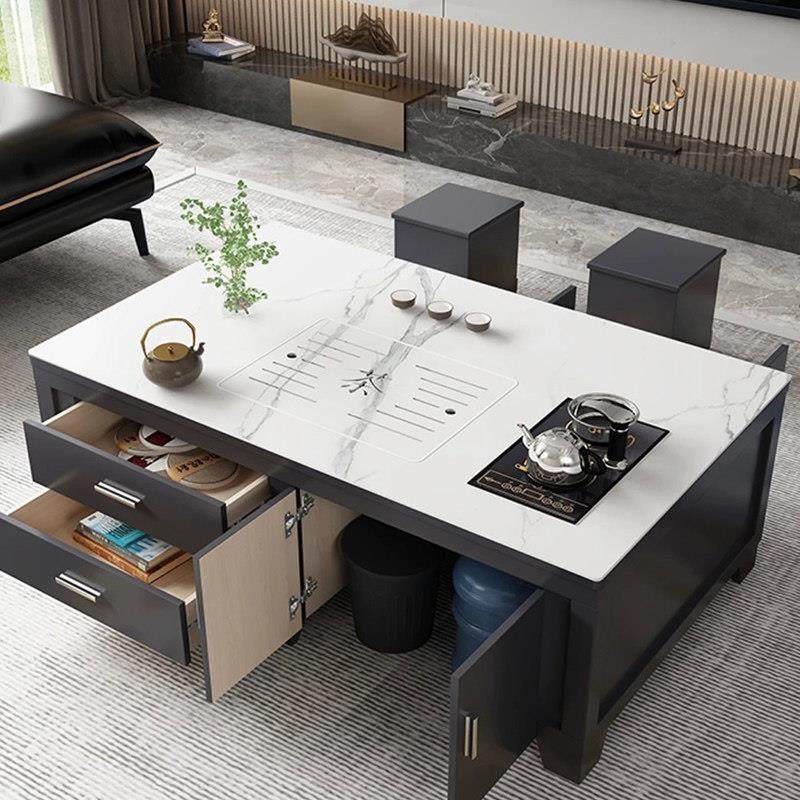 客厅茶几茶台带烧水壶一体全自动嵌入式现代简约办公室功夫茶几桌,住宅家具,茶几,淘宝优惠券,粉丝福利购,淘宝优惠卷