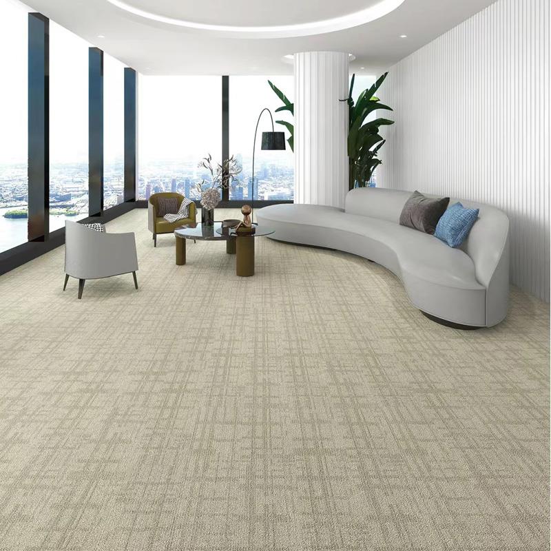 方块地毯阻燃pvc底加厚办公室拼接写字楼商用水泥大面积满铺安装