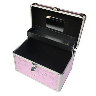 27cm热卖足浴技师铝合金工具箱美容收纳足疗桑拿手提箱美甲化妆箱