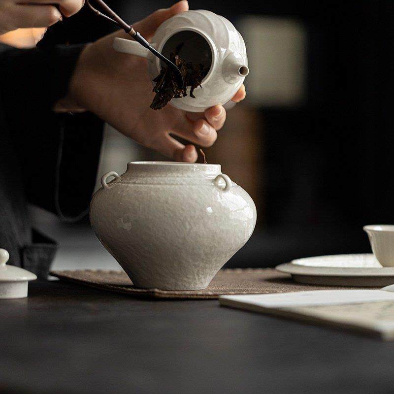 草木灰茶洗复古手工茶具茶渣桶水盂陶瓷建水否茶杯洗茶渣缸日式,餐饮具,茶台废水/渣桶,淘宝优惠券,粉丝福利购,淘宝优惠卷