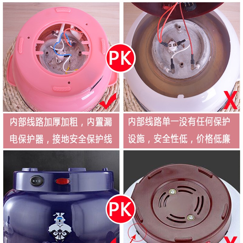 电炒饭锅多功能家用蒸煮一体锅不粘炒锅插电炒菜锅学生宿舍2人3-4