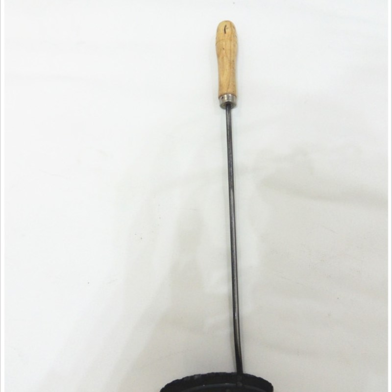 油炸饼模具油端子黑铁钢萝卜丝饼工具长柄锅巴勺子油墩子两支包邮