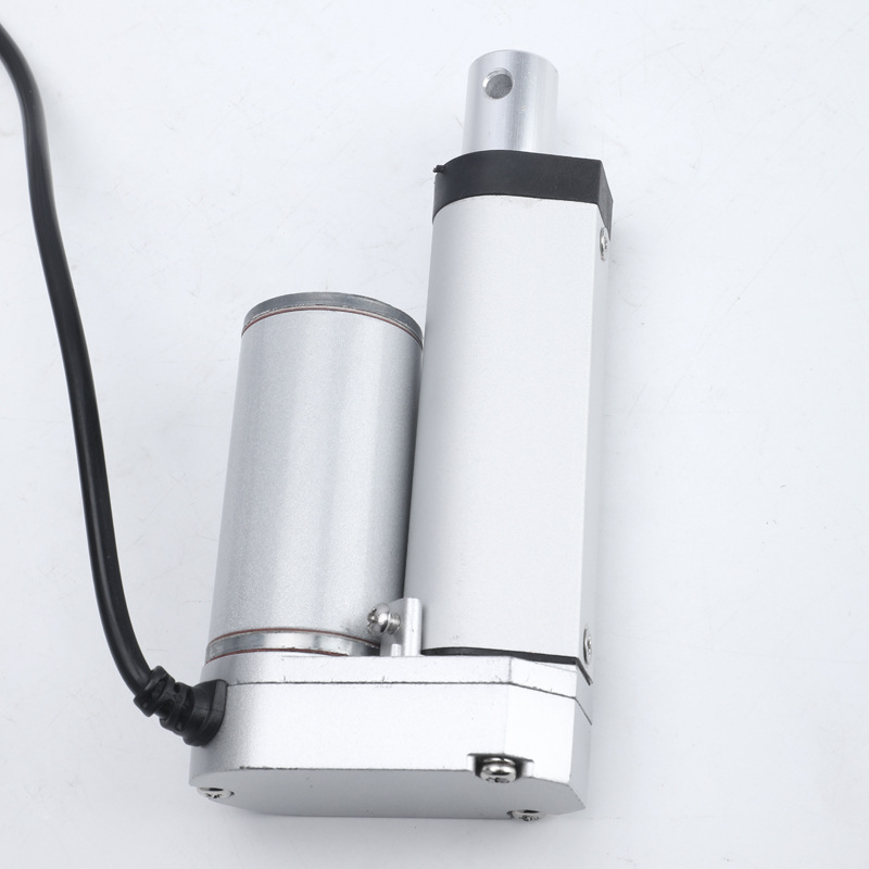 200MM工业电动伸缩拉杆24V12V推杆遥控直流往复电机伸缩杆