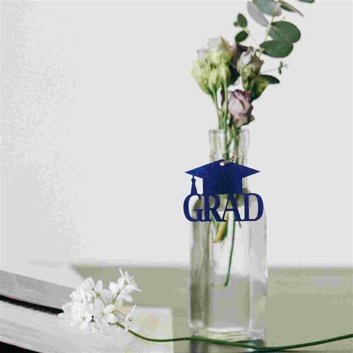 极速18 Pcs  Graduation Season Gift Label Graduation Vase Tag