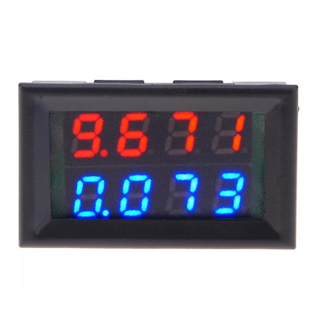 0.28inch 4 Digits Digital Voltmeter Ammeter 2 Wires DC 0-100