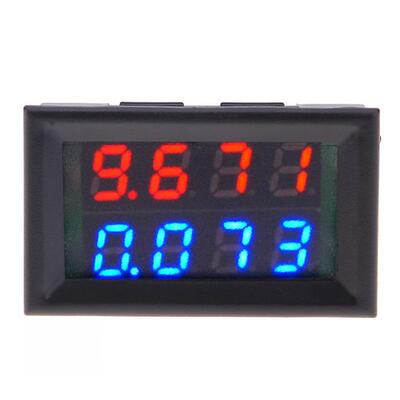 0.28inch 4 Digits Digital Voltmeter Ammeter 2 Wires DC 0-100