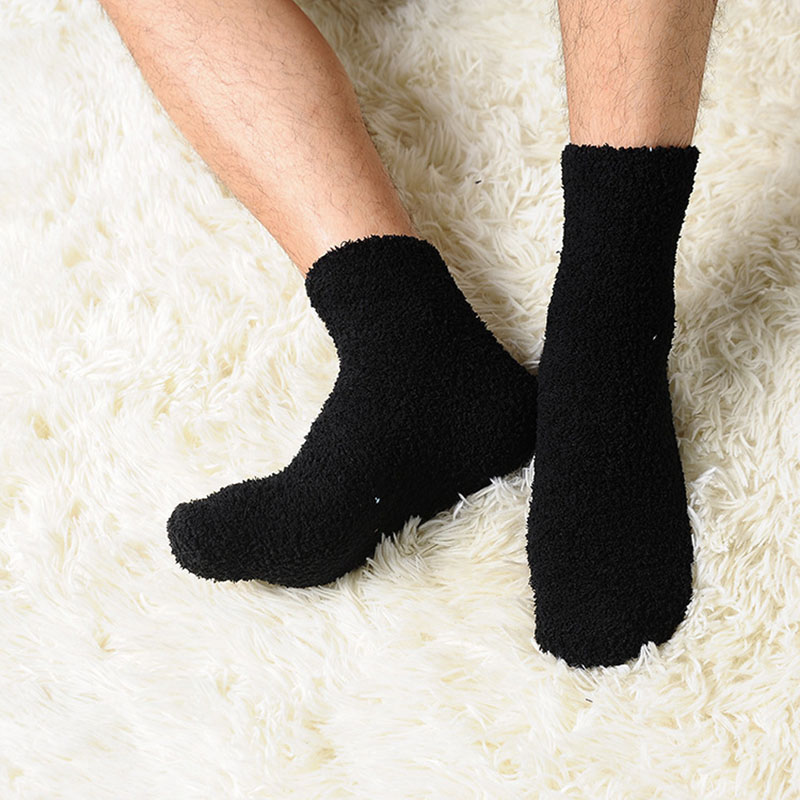 Extremely Cozy Cashmere Socks Men Women Winter Warm Sleep