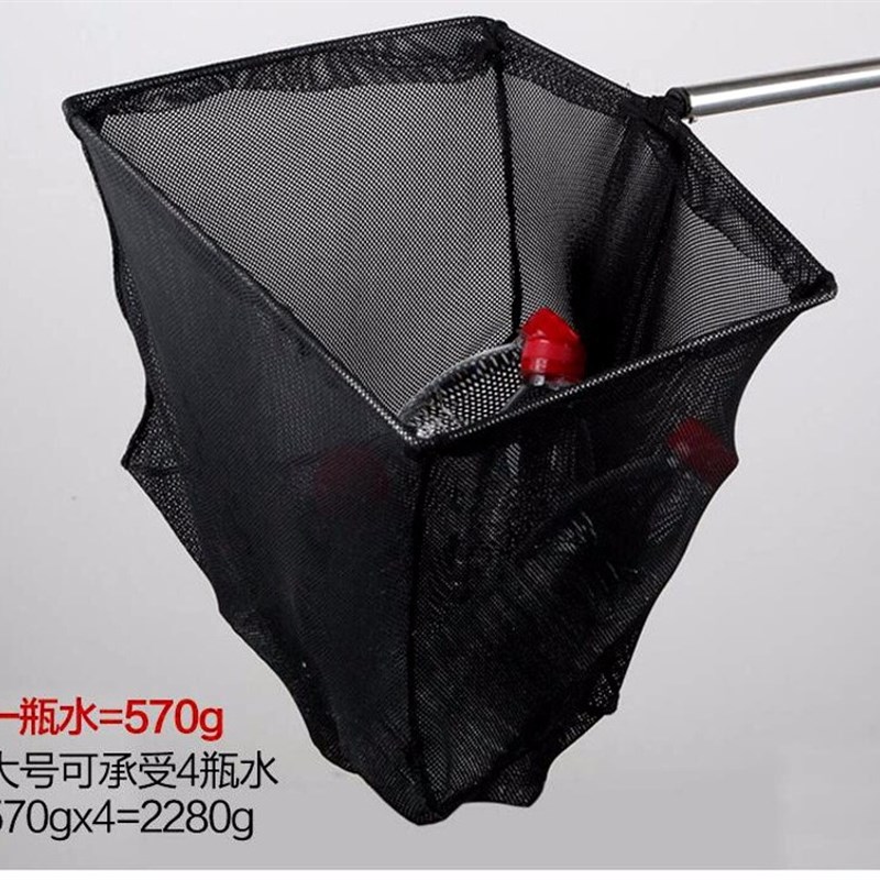 鱼缸捞网 水族箱网捞 鱼缸捞鱼网 不锈钢伸缩